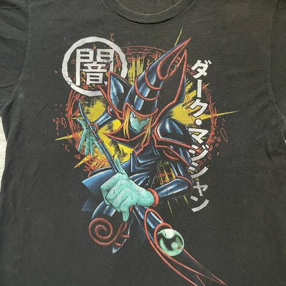 Vintage 90s Yugioh Dark Magician anime graphic tee - Picture 7 of 16